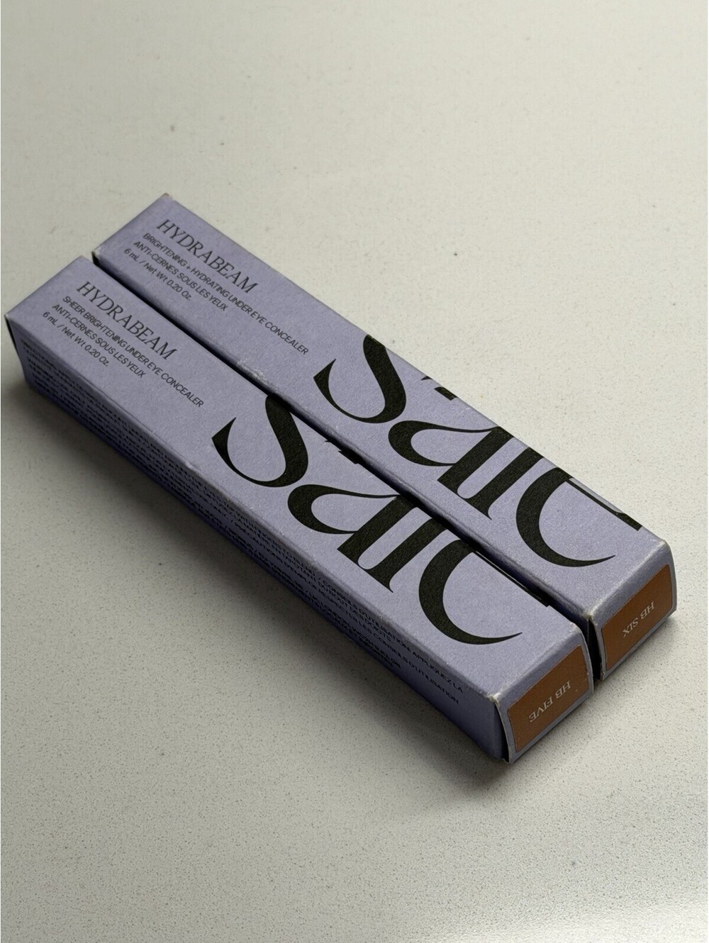 Saie Hydrabeam HB Five & Six Under Eye Concealer 6ml/ 0.20oz  (Set of 2) - Picture 3 of 5